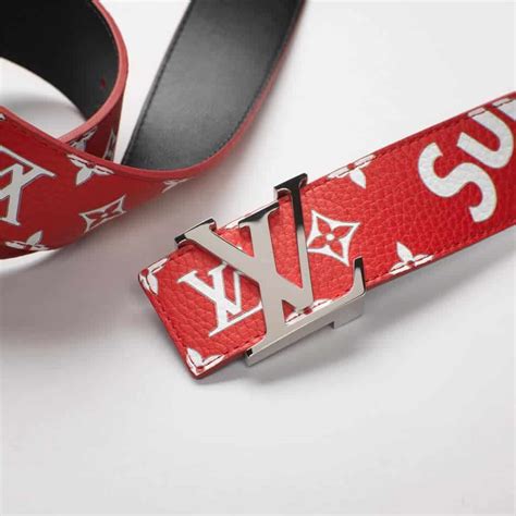 supreme loui vuitton belt fake|louis vuitton x supreme cartera.